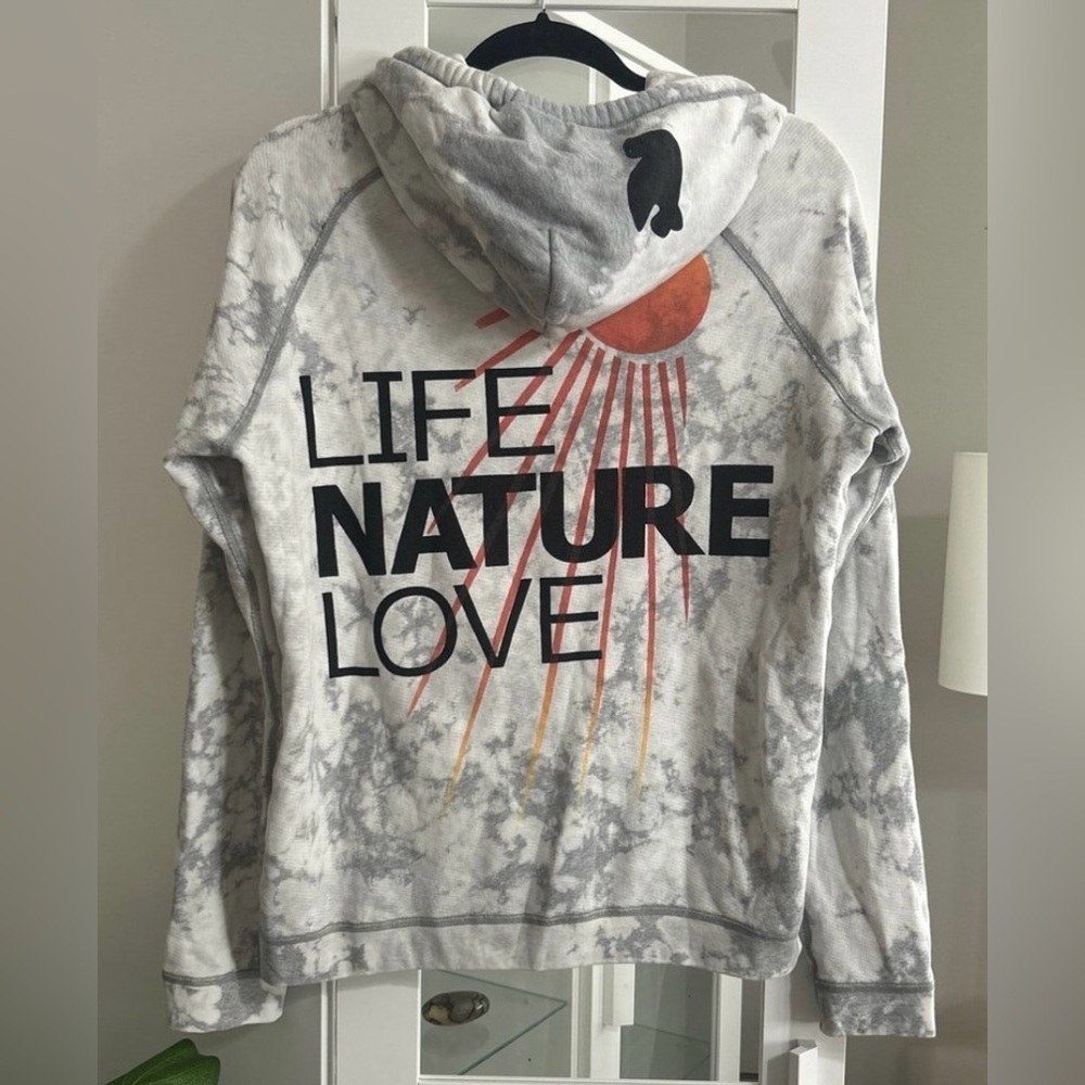 Freecity Bleachout tie dye hoodie